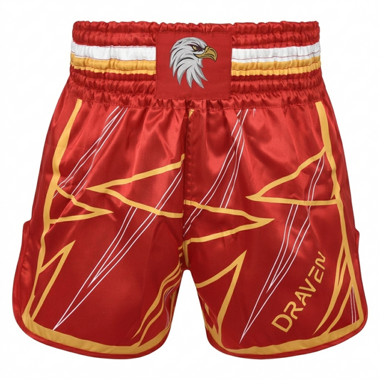 DRAVEN® The Mist Muay Thai Shorts – Professional Boxing & Kickboxing Training Shorts