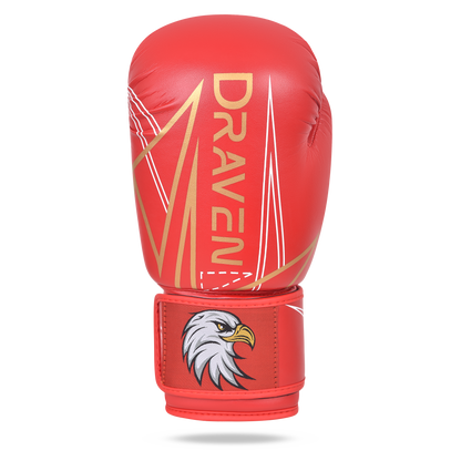 DRAVEN® Luvas de Boxe The Mist – Luvas Profissionais para Treino e Sparring MMA Muay Thai