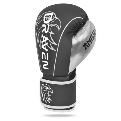 DRAVEN® Luvas de Boxe Angry – Luvas Profissionais de Treino e Sparring MMA Muay Thai