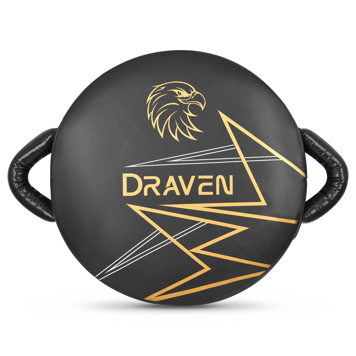 DRAVEN® The Mist Round Kick Shield – Professional Muay Thai & Kickboxing Training Pad