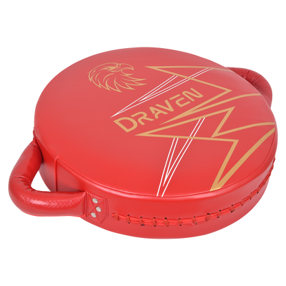 DRAVEN® The Mist Round Kick Shield – Professional Muay Thai & Kickboxing Training Pad