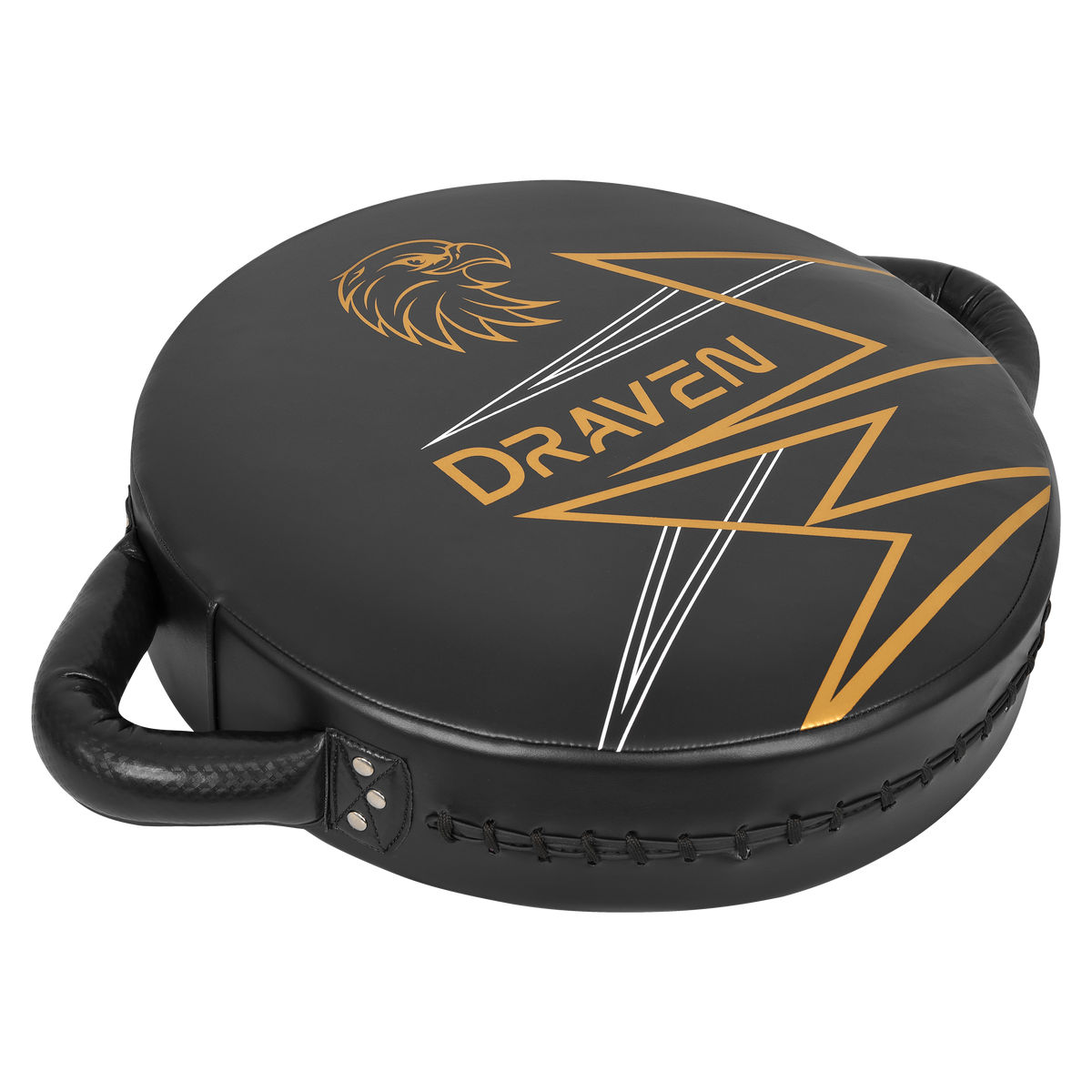 DRAVEN® The Mist Round Kick Shield – Professional Muay Thai & Kickboxing Training Pad