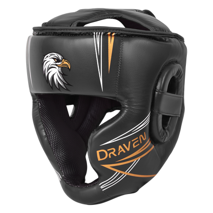 DRAVEN® The Mist Head Guard – Professional Boxing, MMA & Muay Thai Headgear