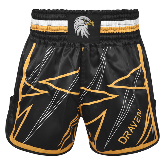 DRAVEN® The Mist Muay Thai Shorts – Professional Boxing & Kickboxing Training Shorts