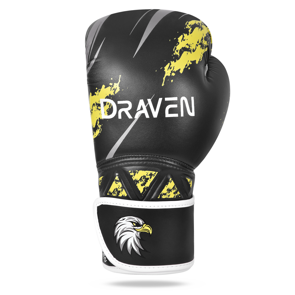 DRAVEN® SHARK Boxing Gloves – Professional Training & Sparring Gloves MMA Muay Thai