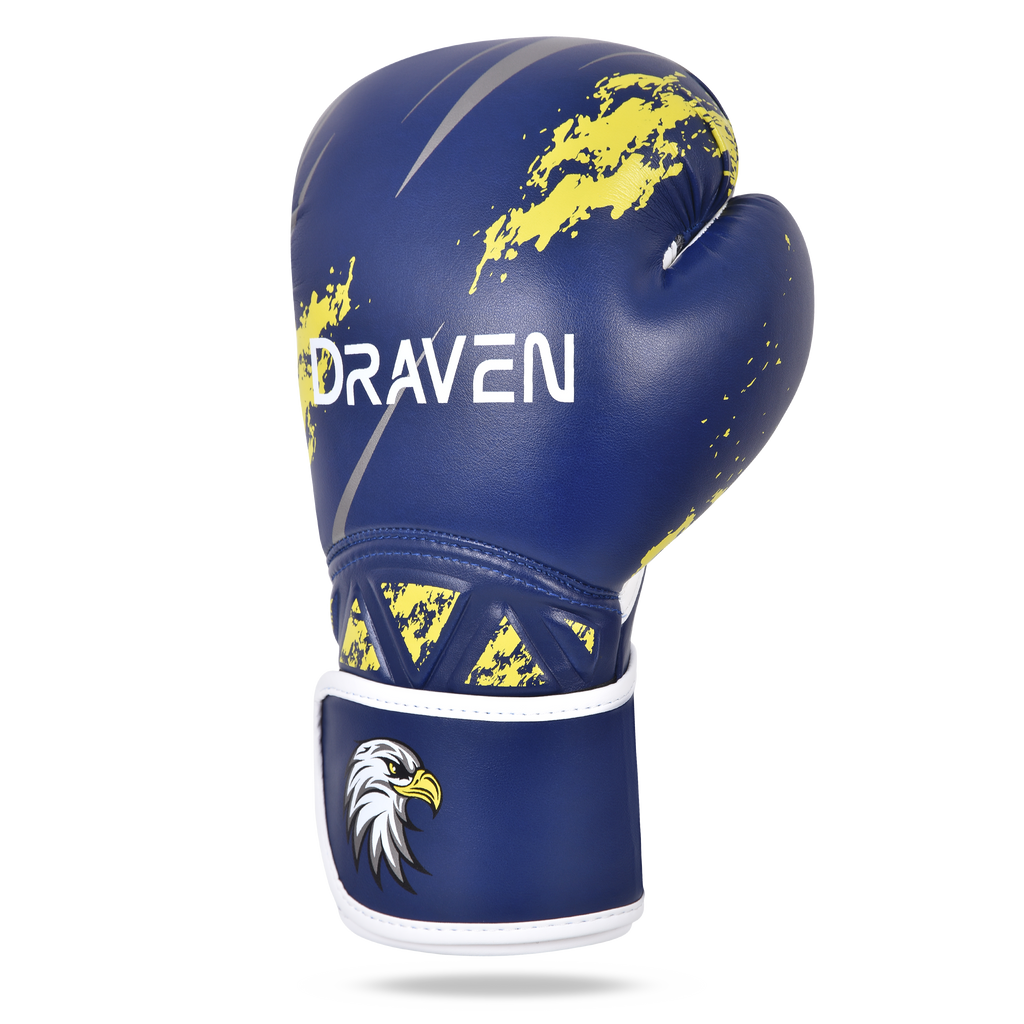 DRAVEN® SHARK Boxing Gloves – Professional Training & Sparring Gloves MMA Muay Thai
