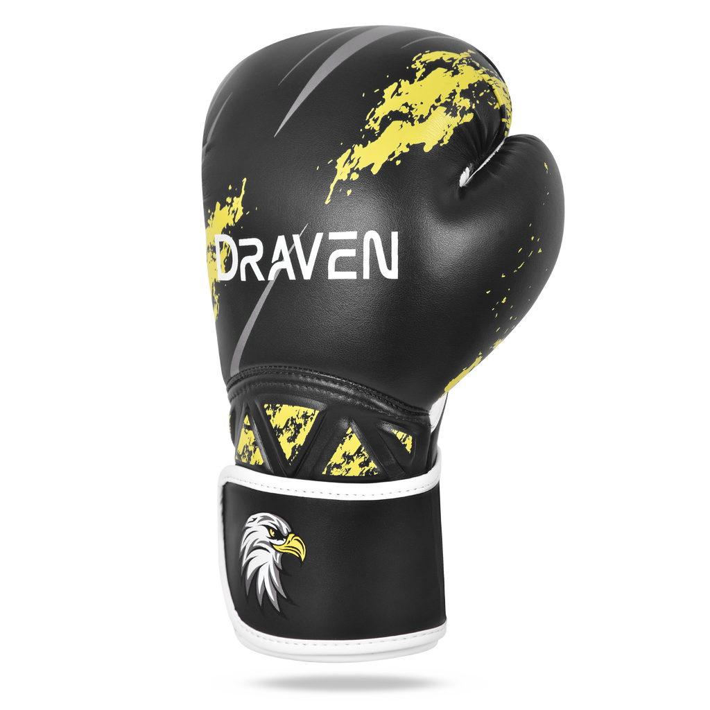 DRAVEN® SHARK Boxing Gloves – Professional Training & Sparring Gloves MMA Muay Thai