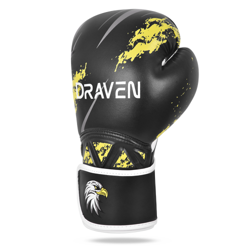 DRAVEN® SHARK Boxing Gloves – Professional Training & Sparring Gloves MMA Muay Thai