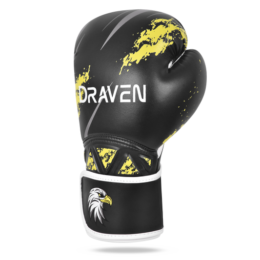 DRAVEN® SHARK Boxing Gloves – Professional Training & Sparring Gloves MMA Muay Thai