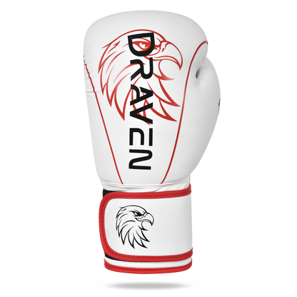 DRAVEN® Luvas de Boxe Angry – Luvas Profissionais de Treino e Sparring MMA Muay Thai