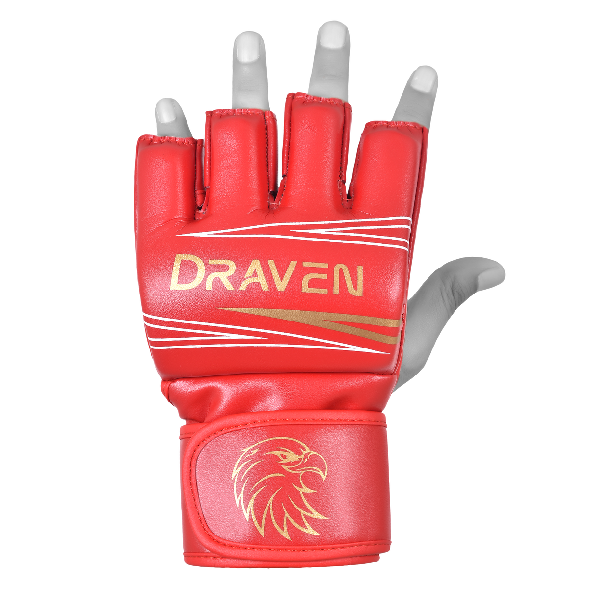 DRAVEN® The Mist MMA Gloves – Professional Open Finger Training & Sparring Gloves