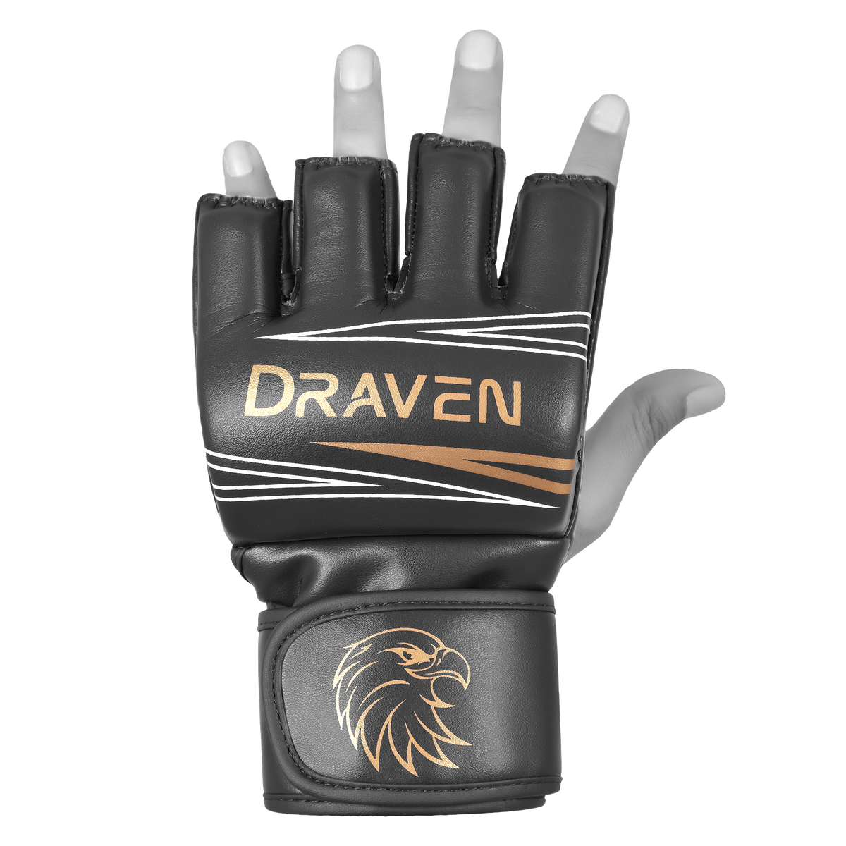 DRAVEN® The Mist MMA Gloves – Professional Open Finger Training & Sparring Gloves
