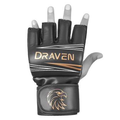 DRAVEN® The Mist MMA Gloves – Professional Open Finger Training & Sparring Gloves