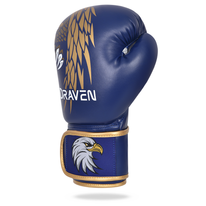 Luvas de Boxe DRAVEN® Eagle – Luvas Profissionais de Treino e Sparring MMA Muay Thai