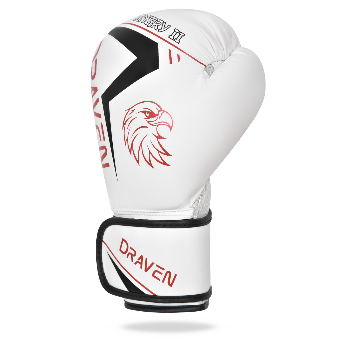 Luvas de Boxe DRAVEN® Angry II – Luvas Profissionais de Treino e Sparring MMA Muay Thai