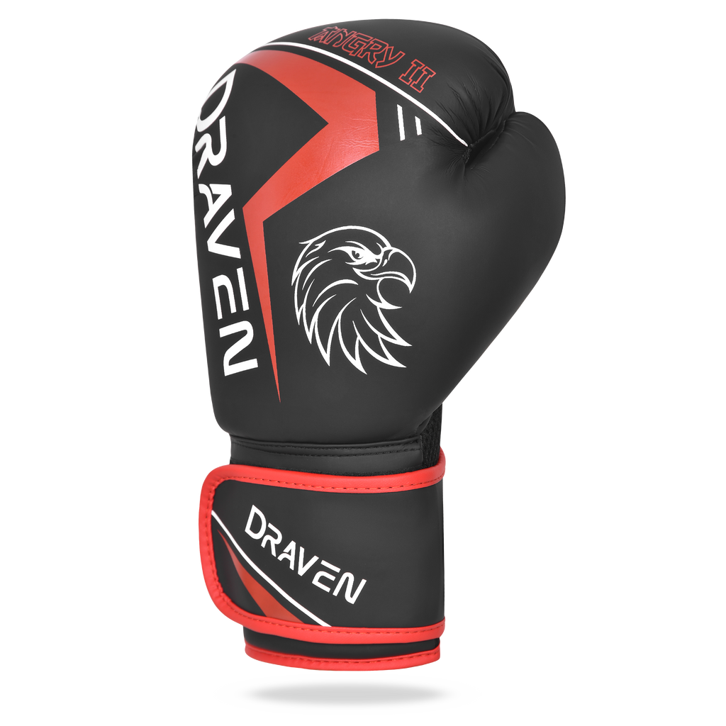 DRAVEN® Angry II Boxing Gloves – Professional Training & Sparring Gloves MMA Muay Thai